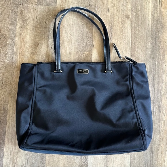Kate Spade Black Dawn Breezy Large Satchel - Picture 3 of 13